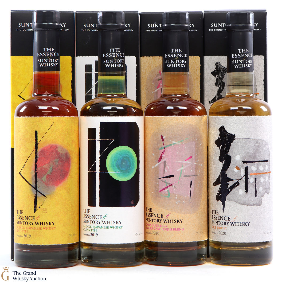 The Essence of Suntory - Japanese Whisky x4