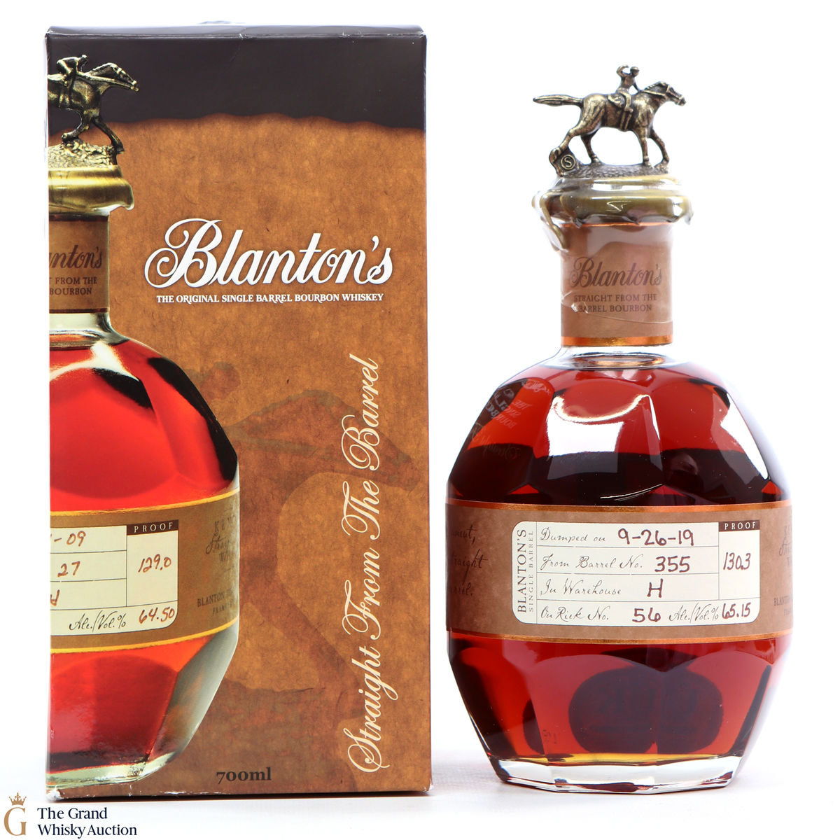 Blanton's - Straight From The Barrel #355 130.3 Proof