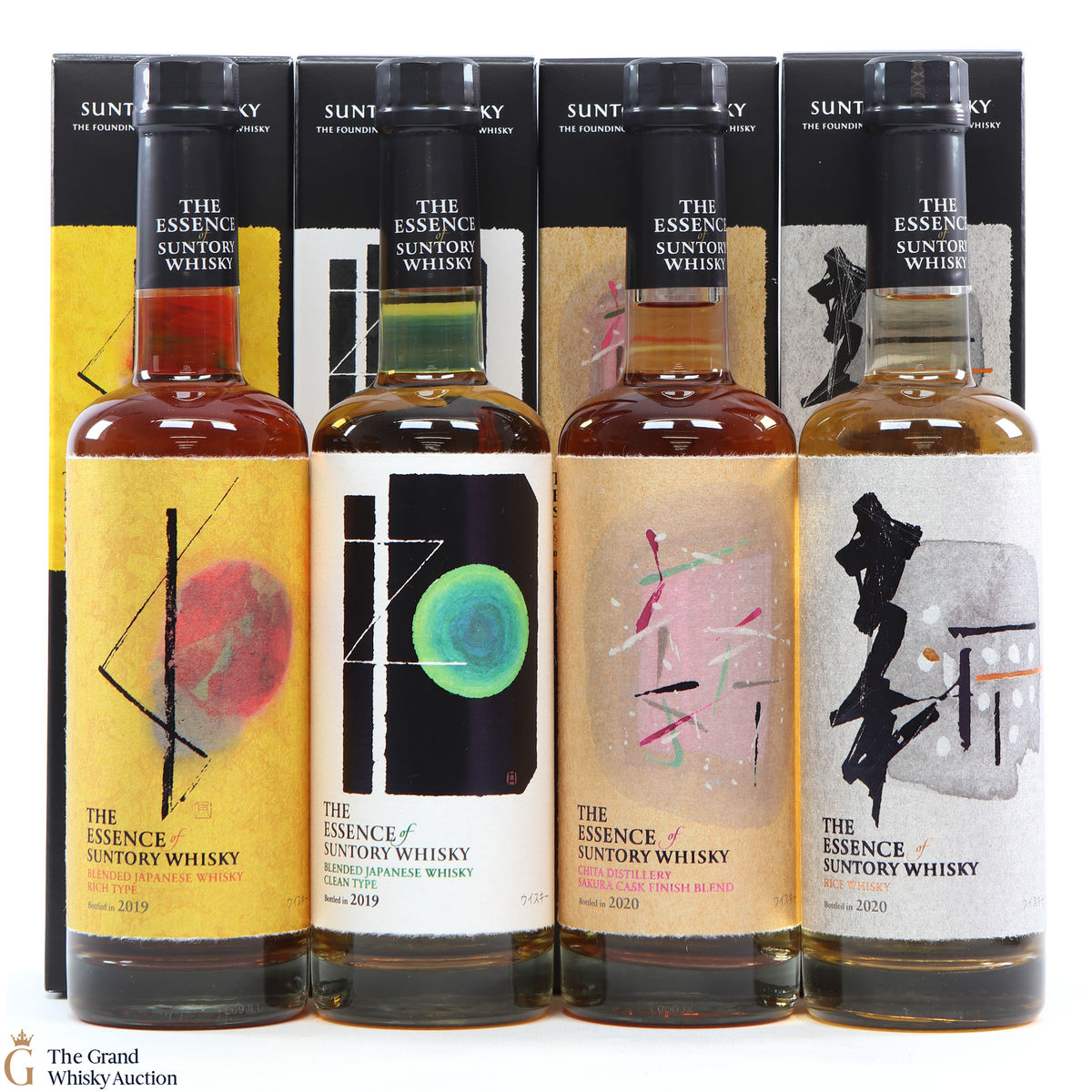 The Essence of Suntory - Japanese Whisky x4