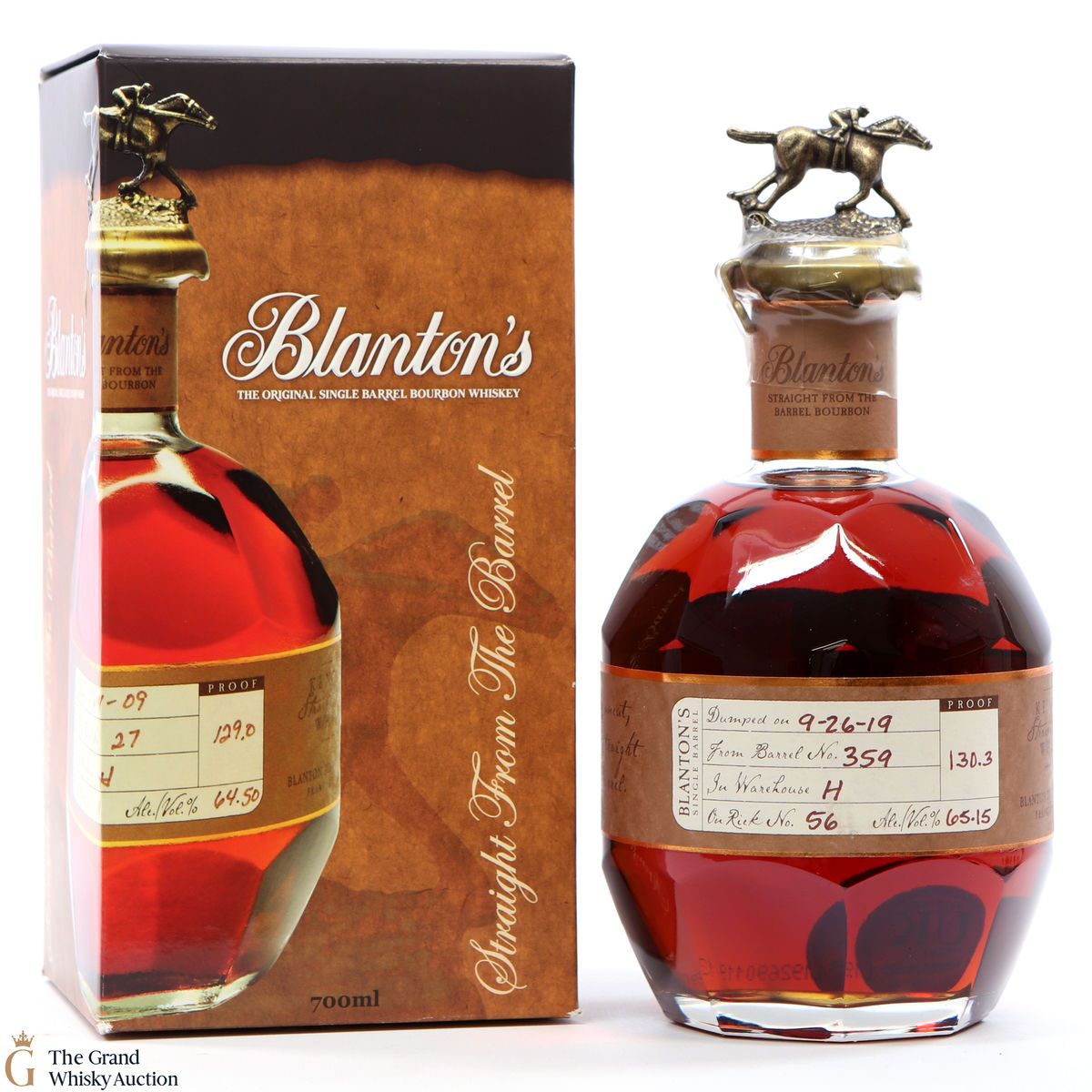 Blanton’s - Straight From The Barrel - Cask Strength