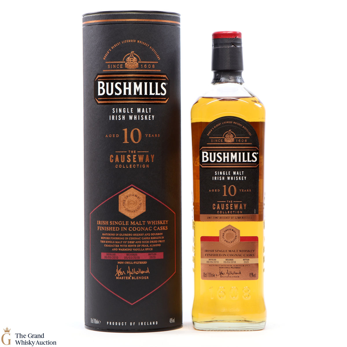 Bushmills - 10 Year Old - Cognac Finish - Causeway Collection