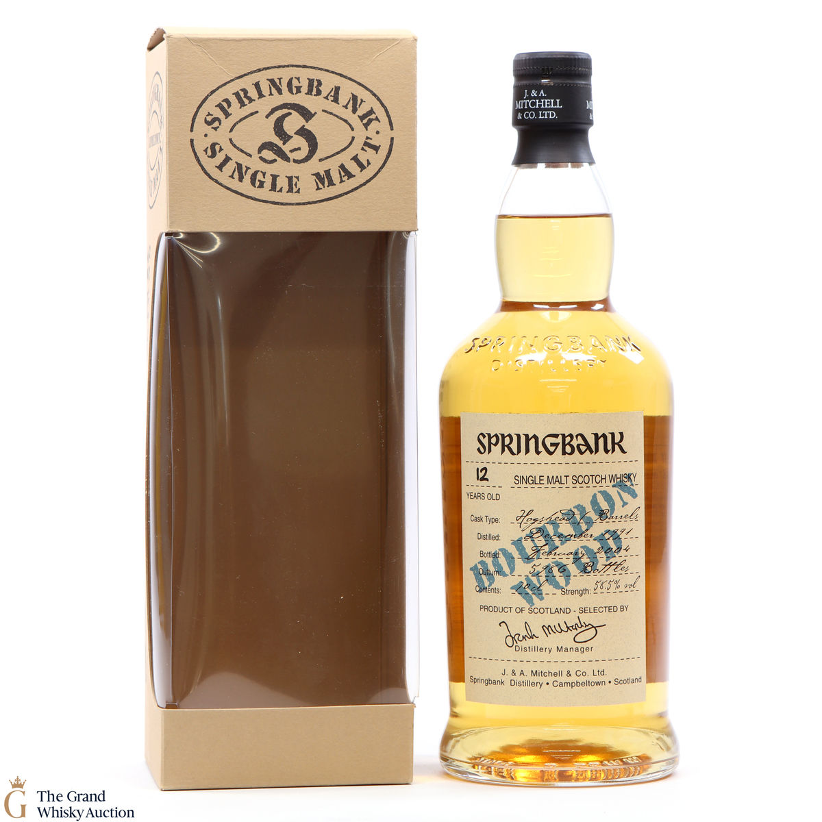 Springbank - 12 Year Old - Bourbon Wood 