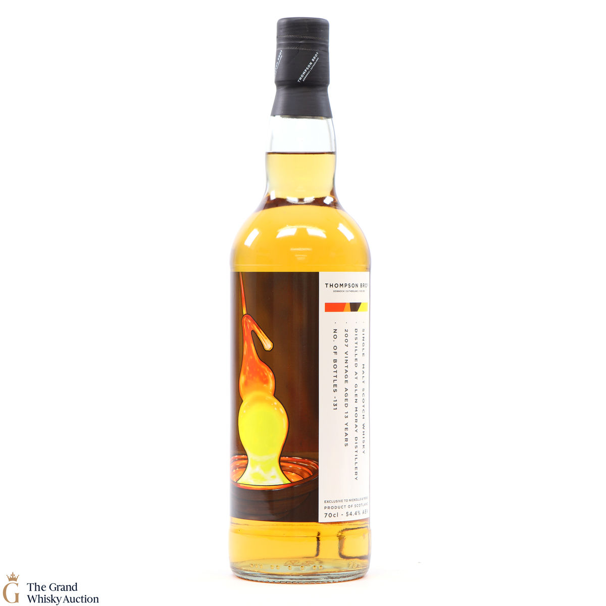 Glen Moray - 13 Year Old 2007 Vintage - Thompson Bros - Nickolls and Perks Exclusive
