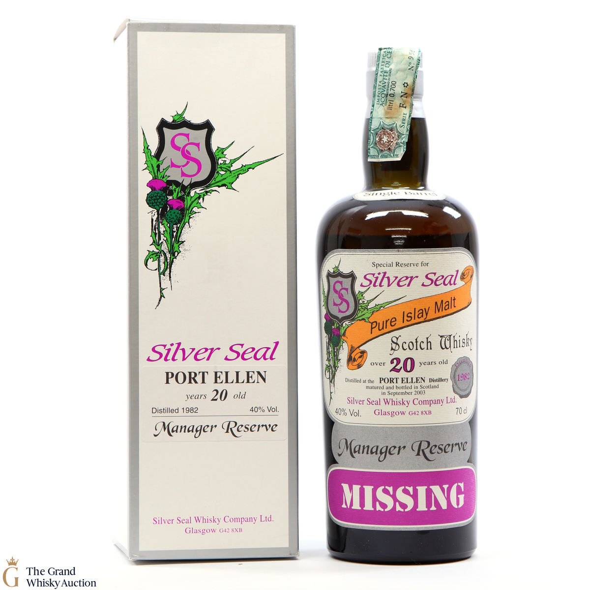 Port Ellen - 20 Year Old 1982 - Silver Seal 2003