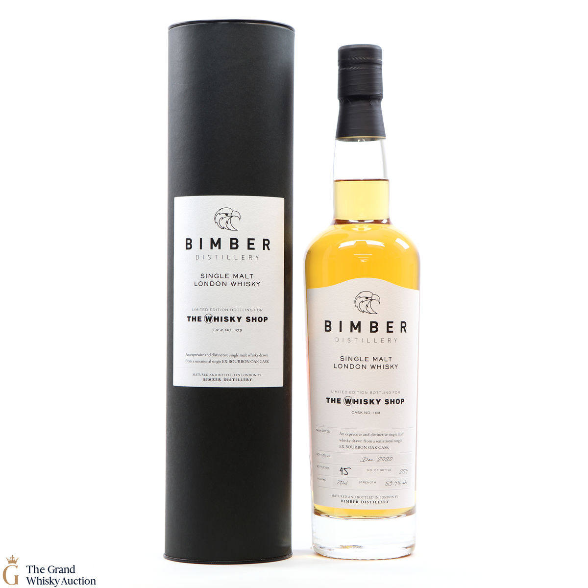 Bimber - Ex Bourbon Oak Cask #103 - The Whisky Shop Exclusive - Limited Edition