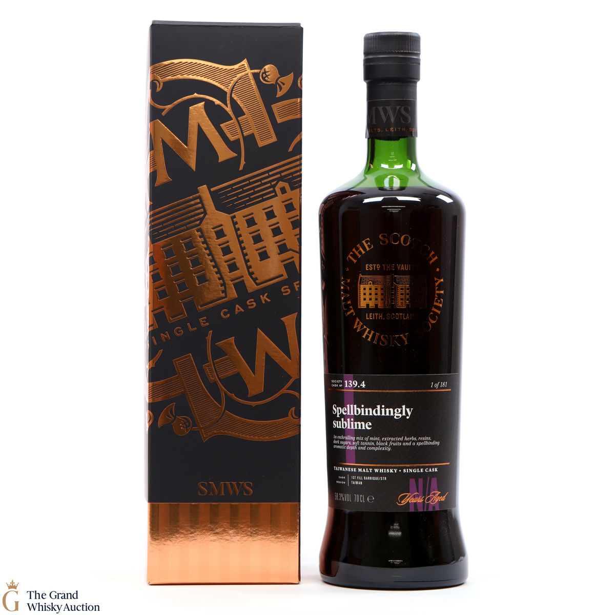 Kavalan - 139.4 SMWS Spellbindingly Sublime