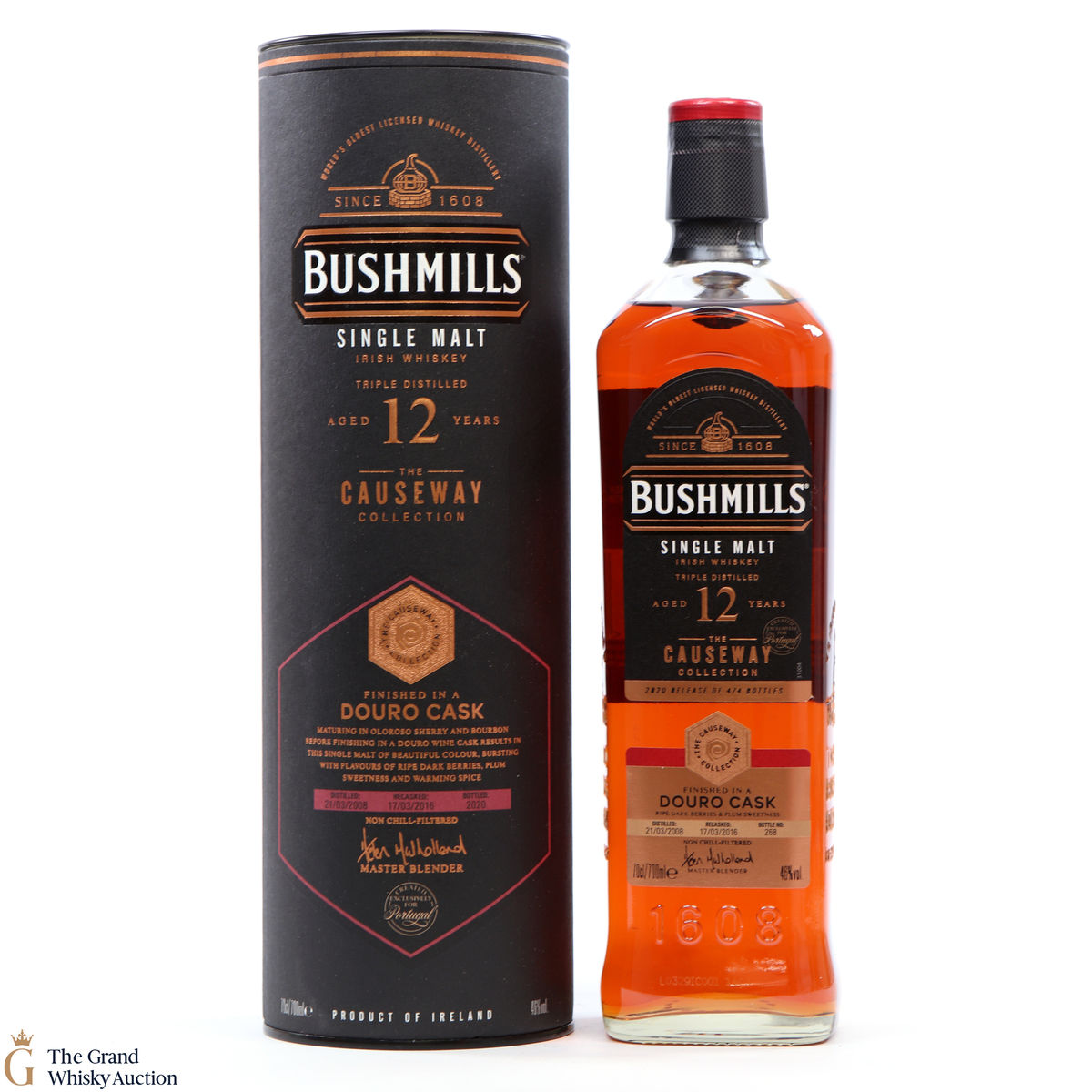Bushmills - 12 Year Old - Douro Cask - Causeway Collection - Exclusively for Portugal