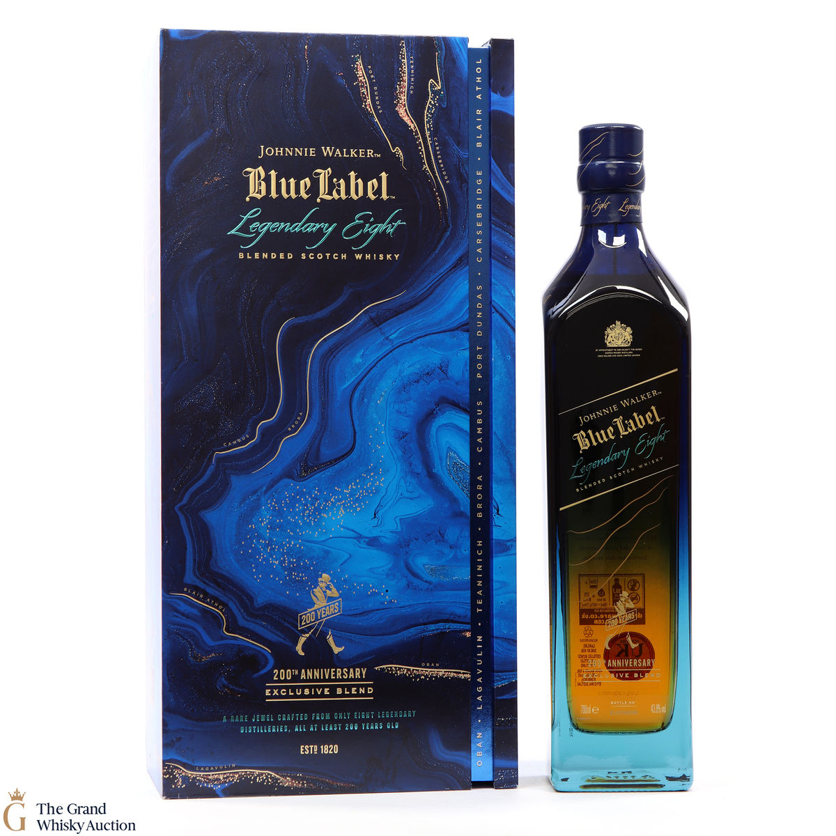 Johnnie Walker - Blue Label - Legendary Eight - 200th Anniversary Exclusive Blend