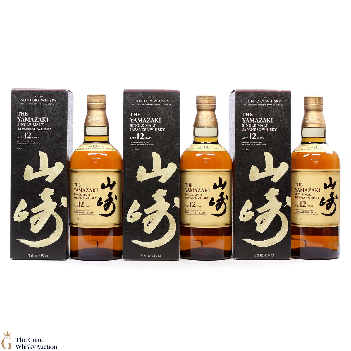 Yamazaki - 12 Year Old (x3)