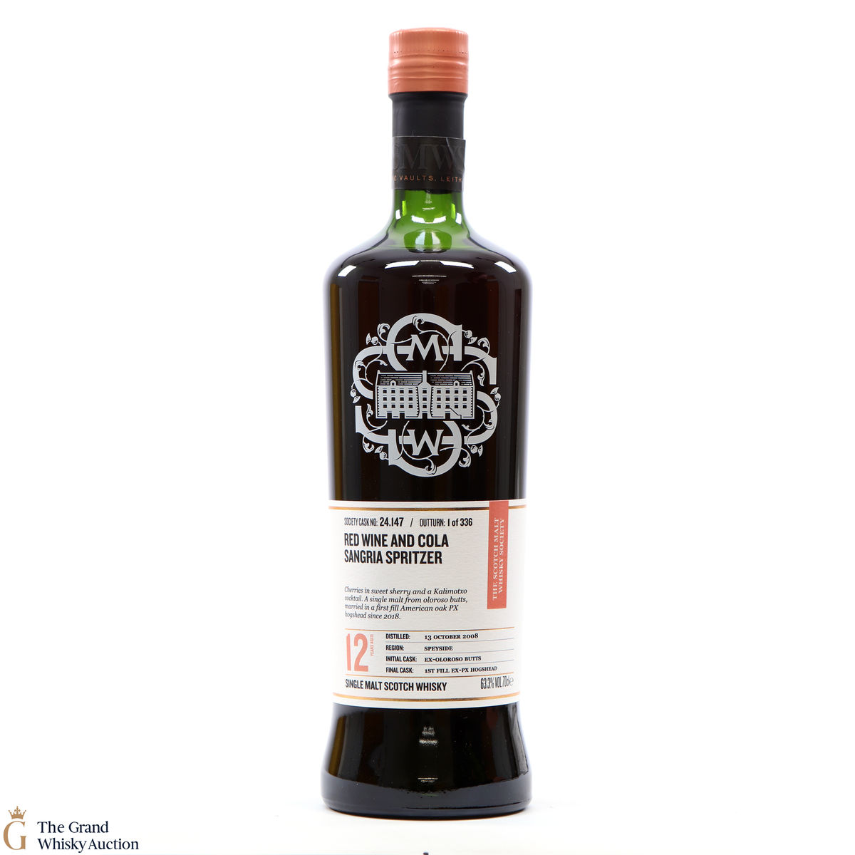 Macallan - 12 Year Old - SMWS 24.147 - Red Wine and Cola Sangria Spritzer