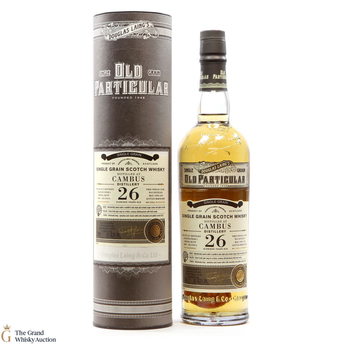 Cambus - 26 Year Old 1993 - Single Grain - Old Particular - Southport Whisky Festival 2020