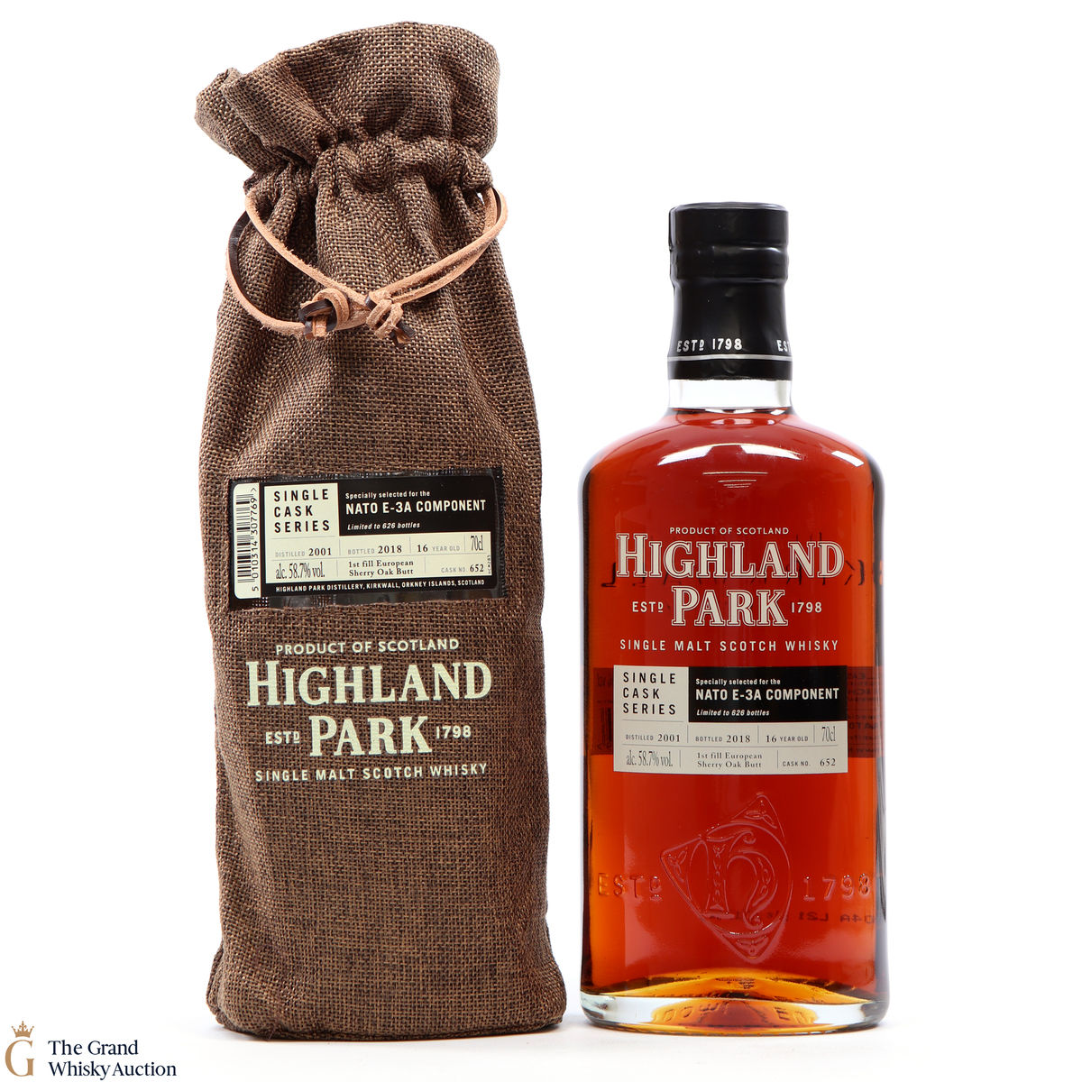 Highland Park - 16 Year Old Single Cask Series #652 Nato E-3A Component