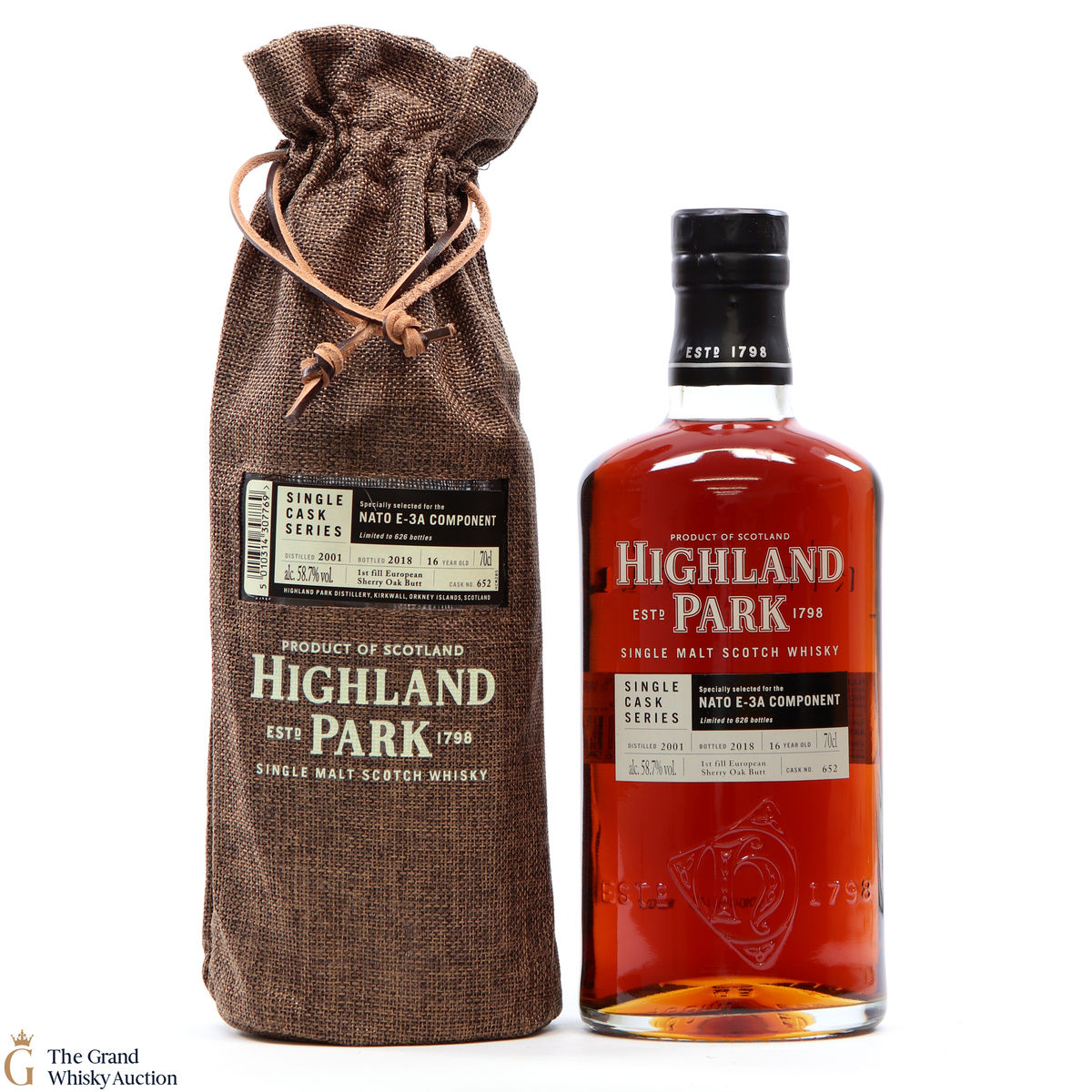 Highland Park - 16 Year Old Single Cask Series #652 Nato E-3A Component