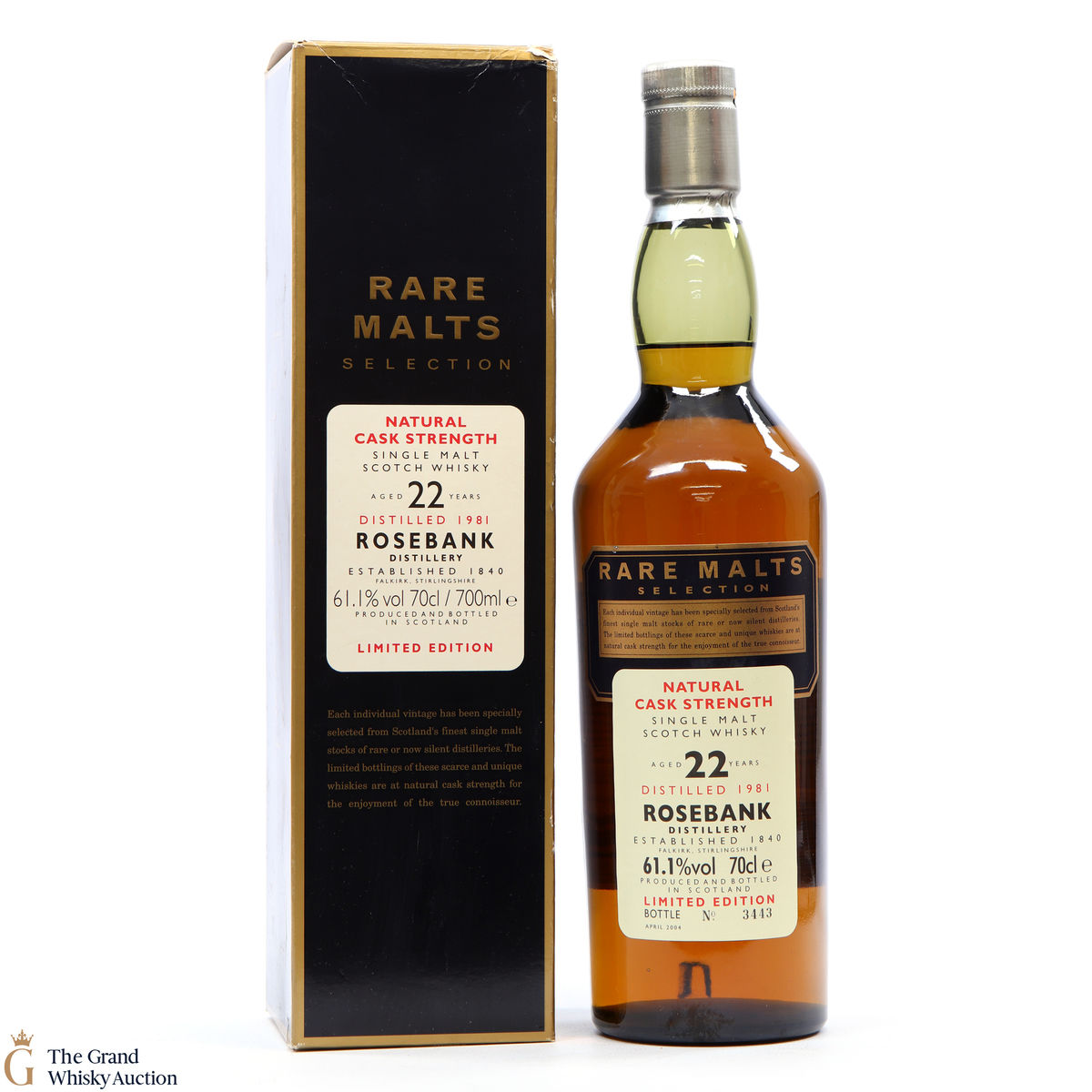 Rosebank - 22 Year Old - 1981 Rare Malts (61.1%)