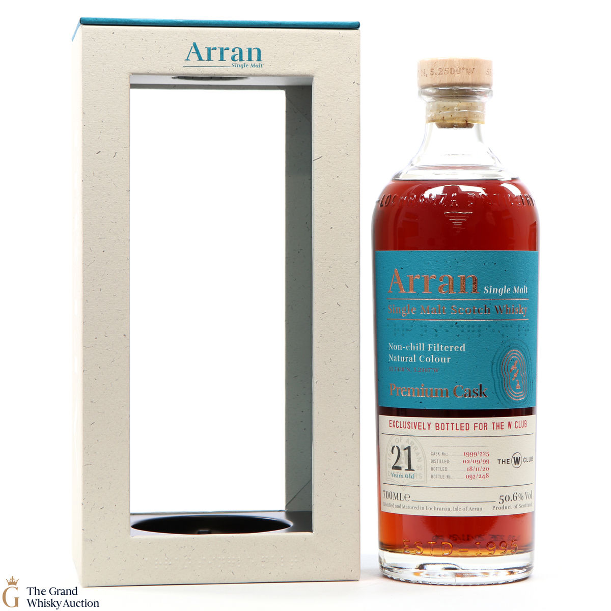 Arran - 21 Year Old - W Club Exclusive 