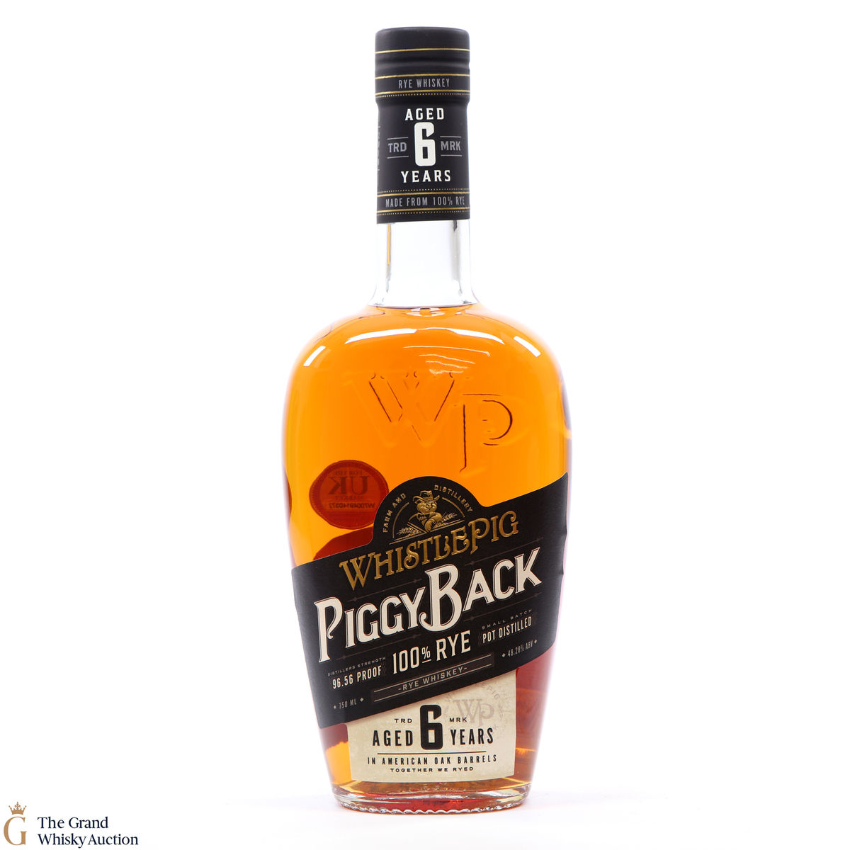 Whistlepig - 6 Year Old - Piggy Back 100% Rye