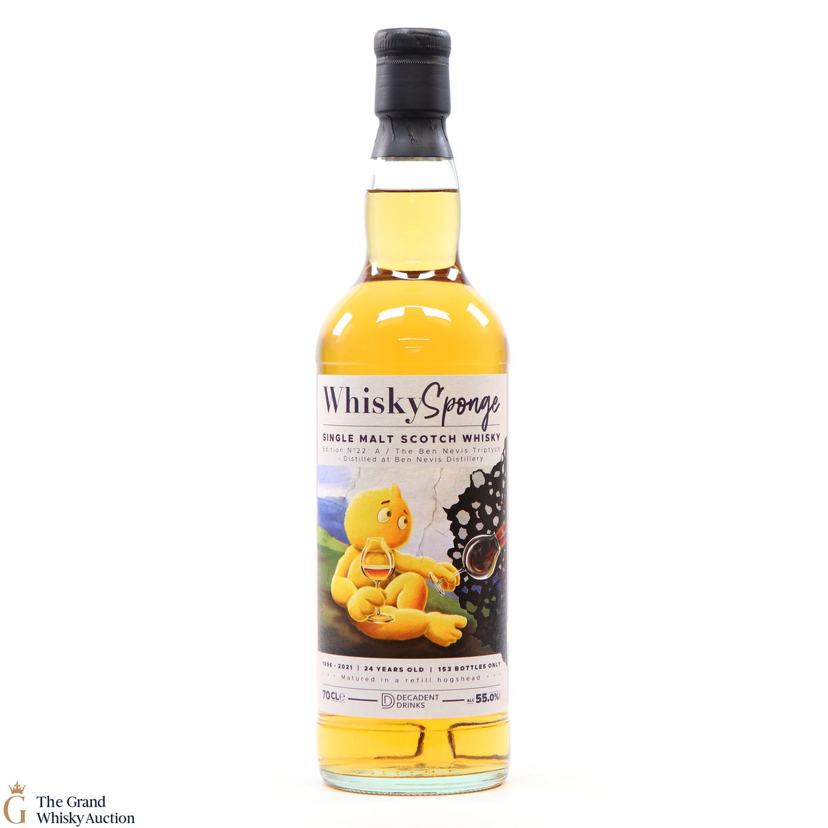 Ben Nevis - 24 Year Old 1996 - Edition No.22 A Whisky Sponge Typtrych 