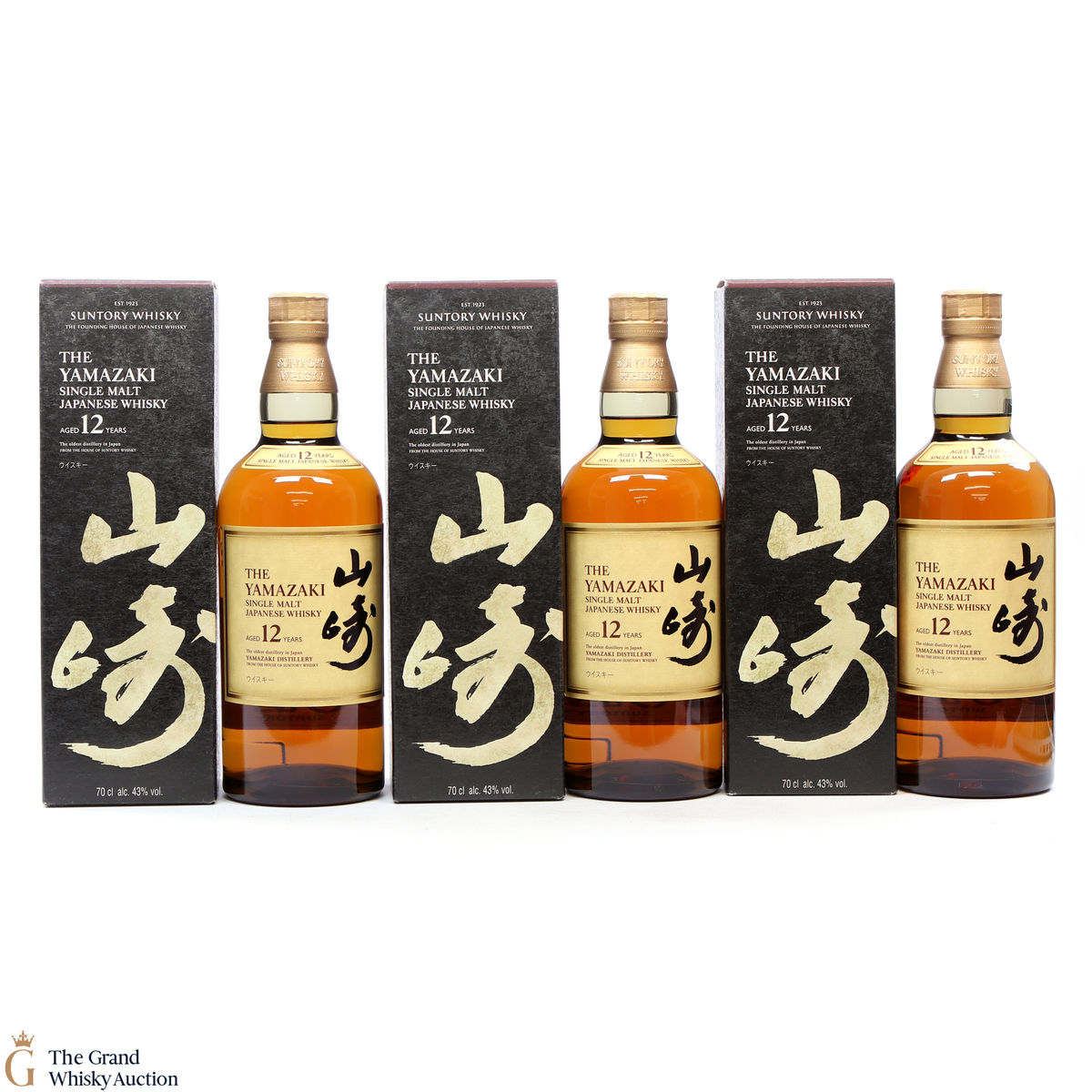 Yamazaki - 12 Year Old (x3)