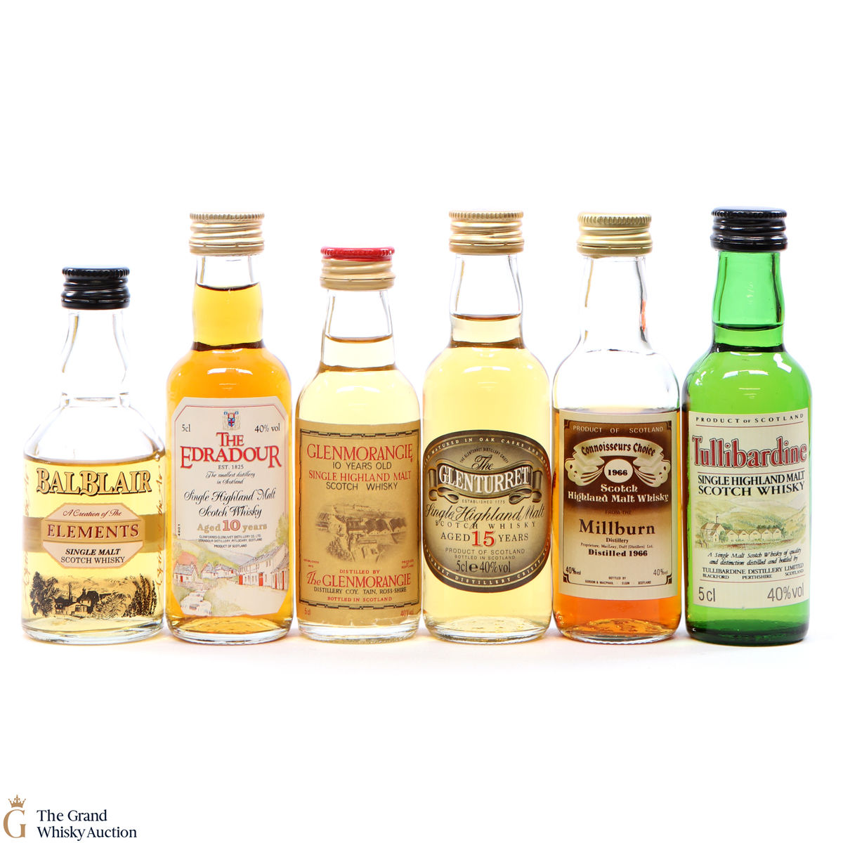 6 x Assorted Highland Miniatures 