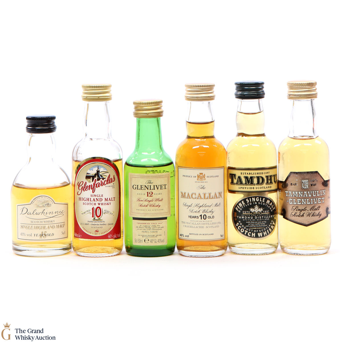 6 x Assorted Speyside Miniatures