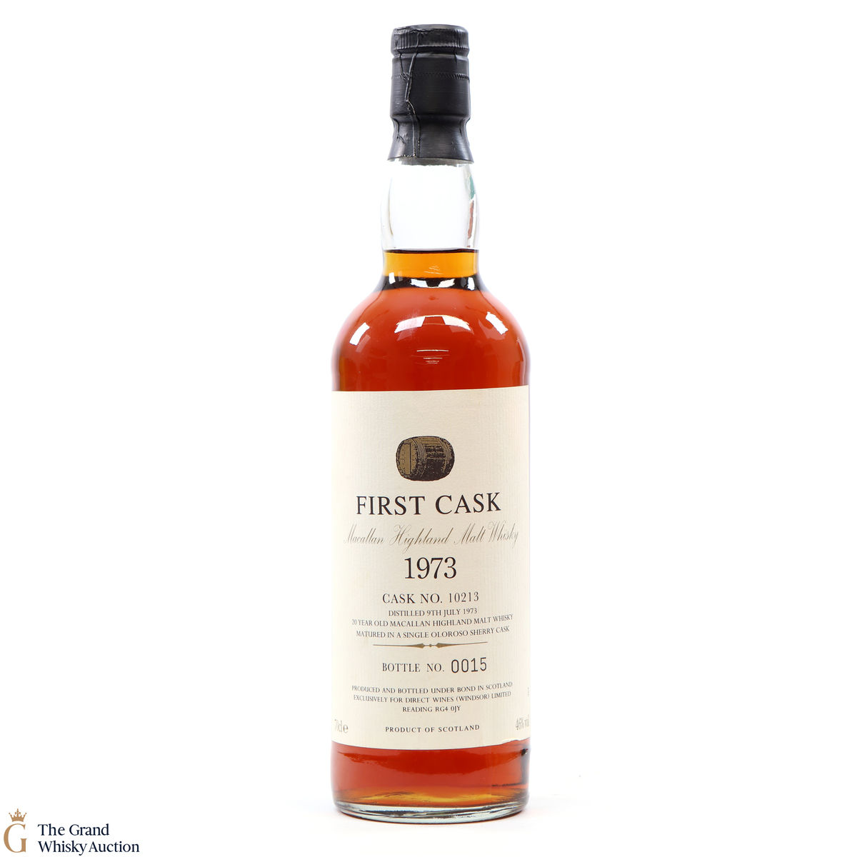 Macallan - 20 Year Old 1973 - First Cask #10213