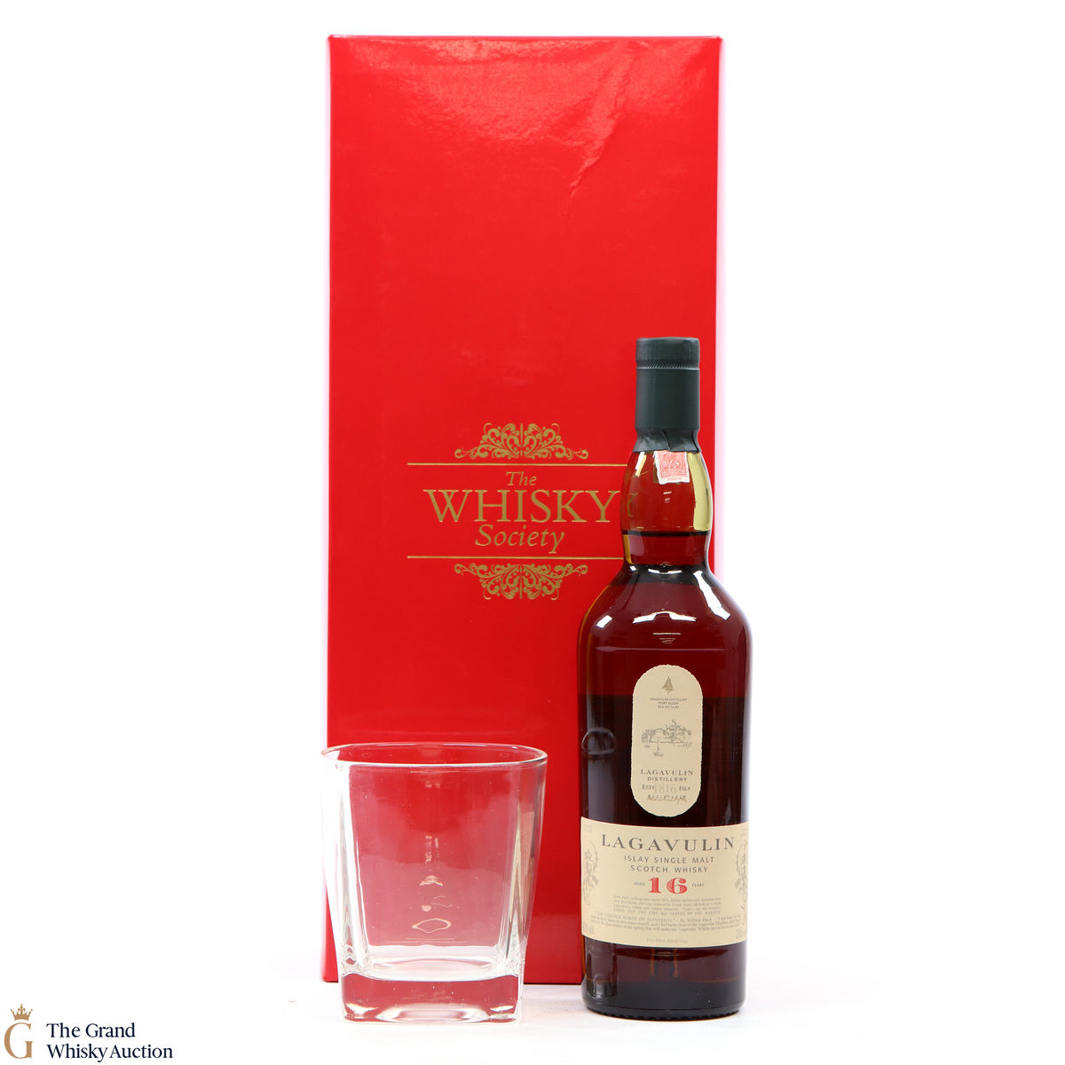 Lagavulin - 16 Year Old - The Whisky Society (With Glass) 20cl