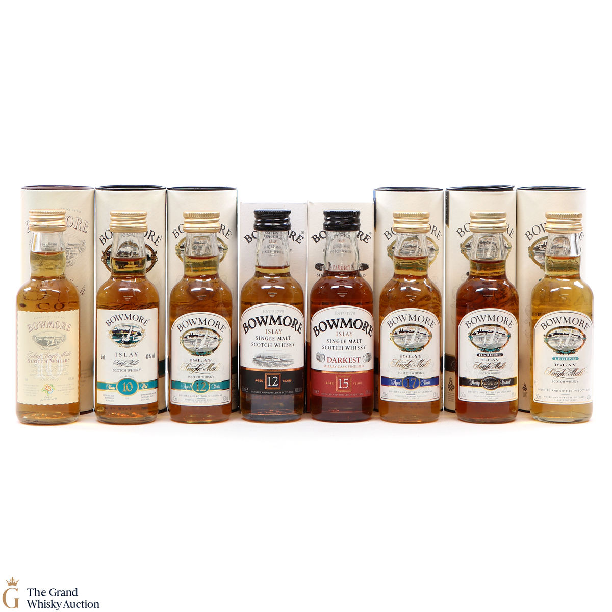 Bowmore - 8 x 5cl Minitures
