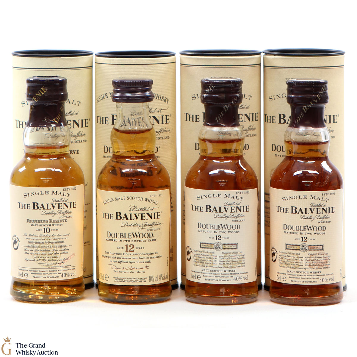 Balvenie - 4 x 5cl Assorted Minis