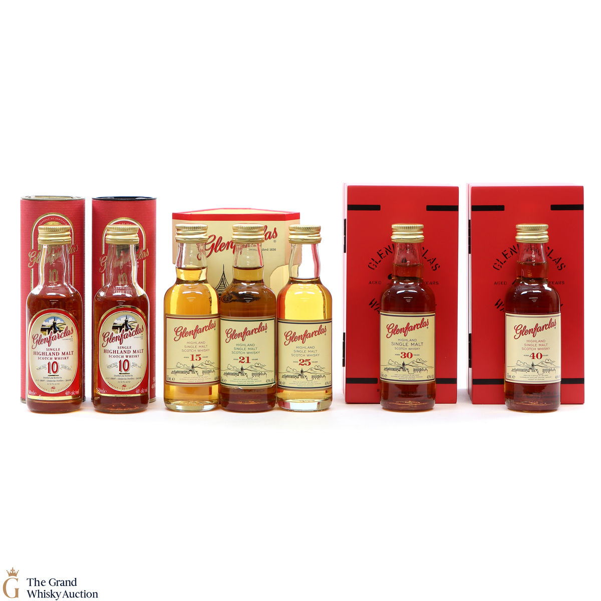 Glenfarclas - 7 x 5cl Minitures
