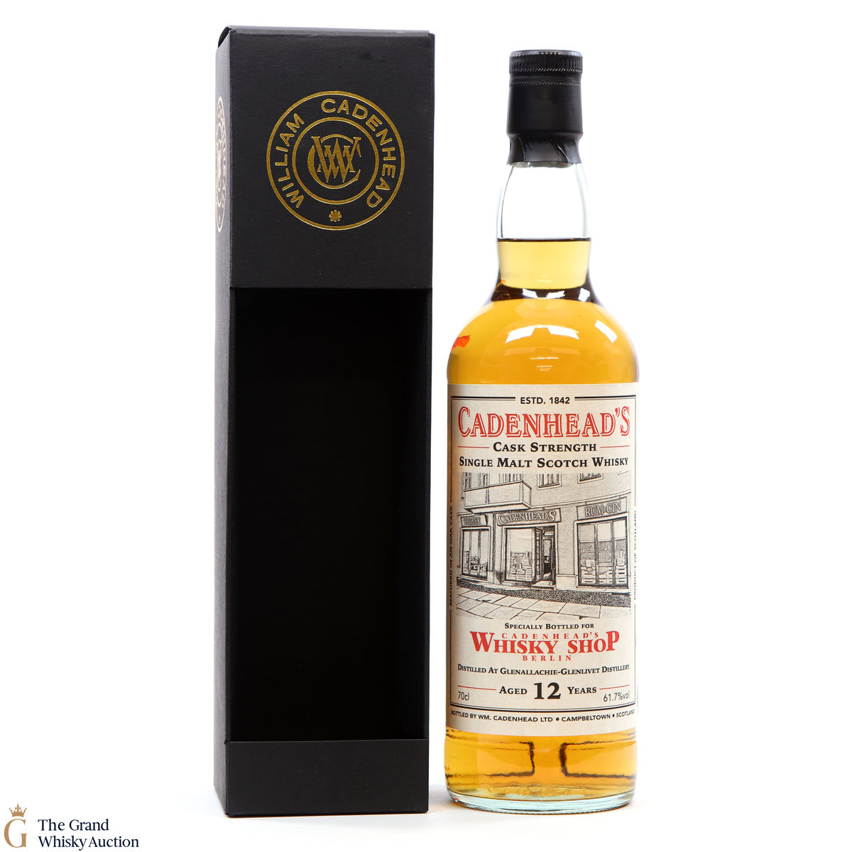 Glenallachie-Glenlivet - 12 Year Old - Cadenhead's Whisky Shop Berlin