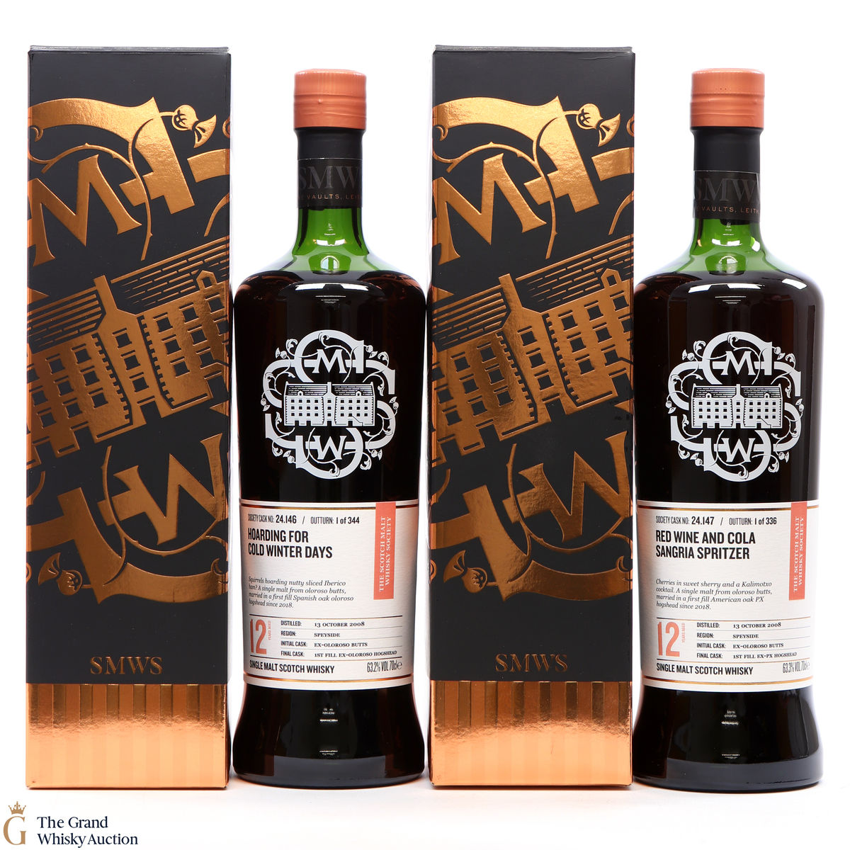 Macallan - 12 Year Old - SMWS 24.146 + 24.147 (70cl x 2)