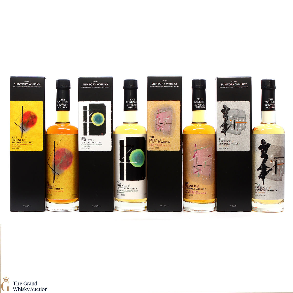 The Essence of Suntory - Japanese Whisky x4