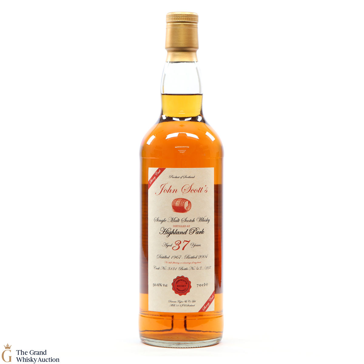 Highland Park - 37 Year Old John Scott 1967 - 2004 #3131