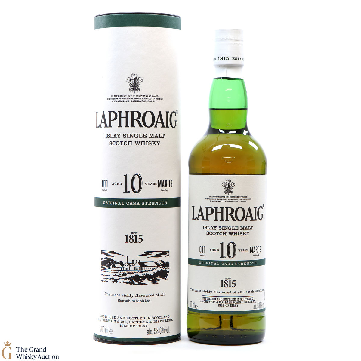Laphroaig - 10 Year Old - Original Cask Strength Batch #011