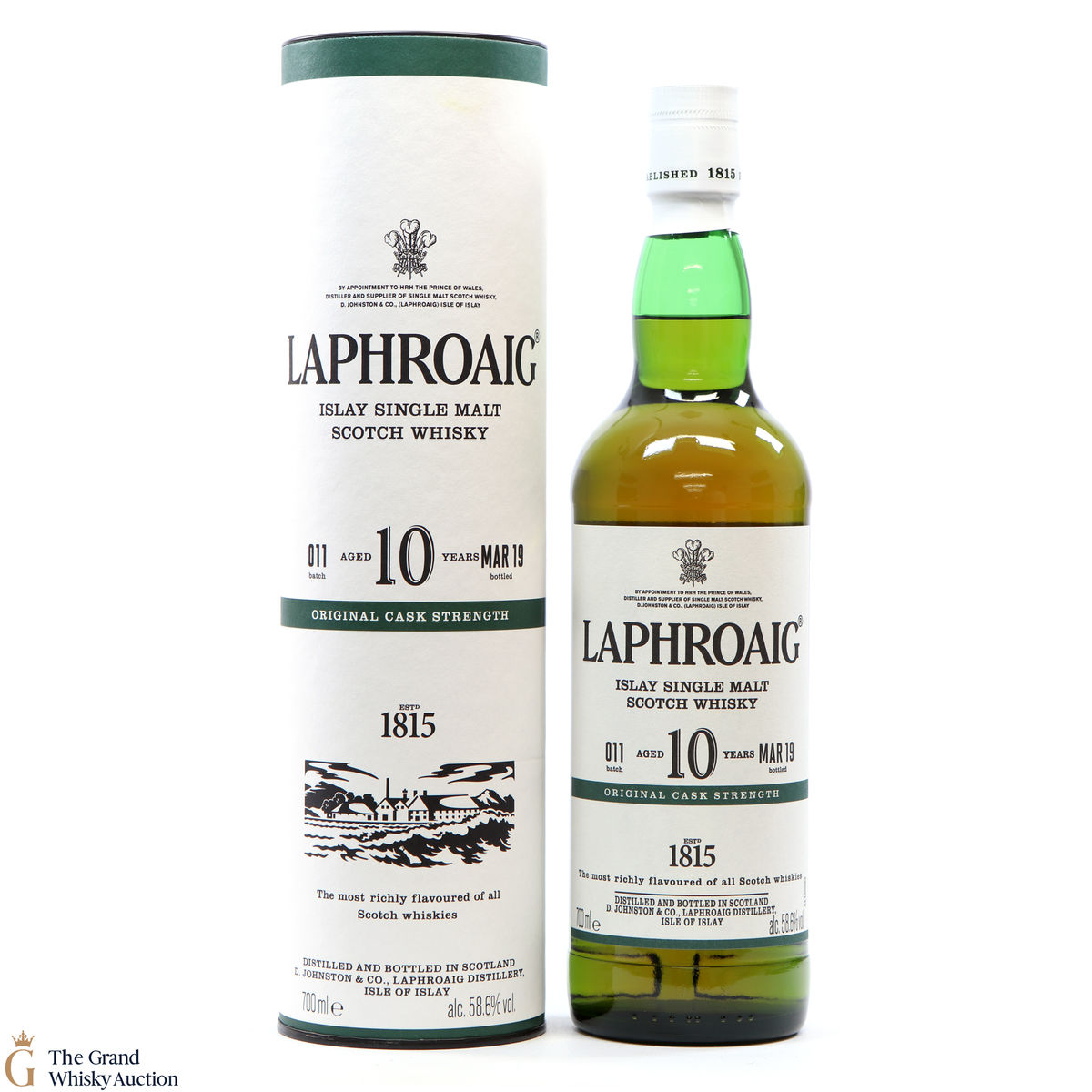 Laphroaig - 10 Year Old - Original Cask Strength Batch #011