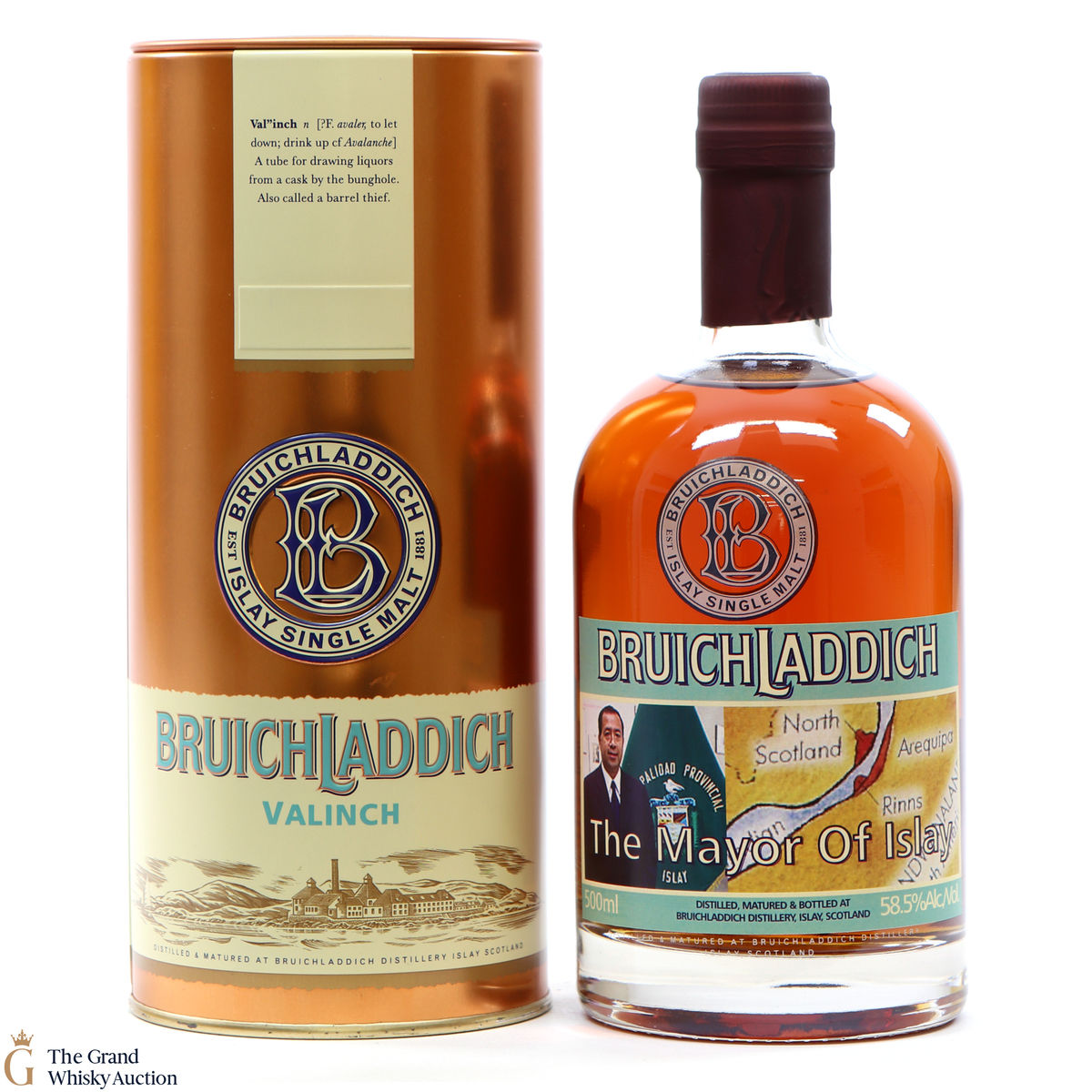 Bruichladdich - 1988 Valinch 'The Mayor of Islay' #1184