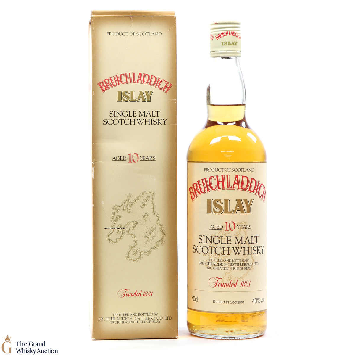 Bruichladdich - 10 Year Old (1980s)