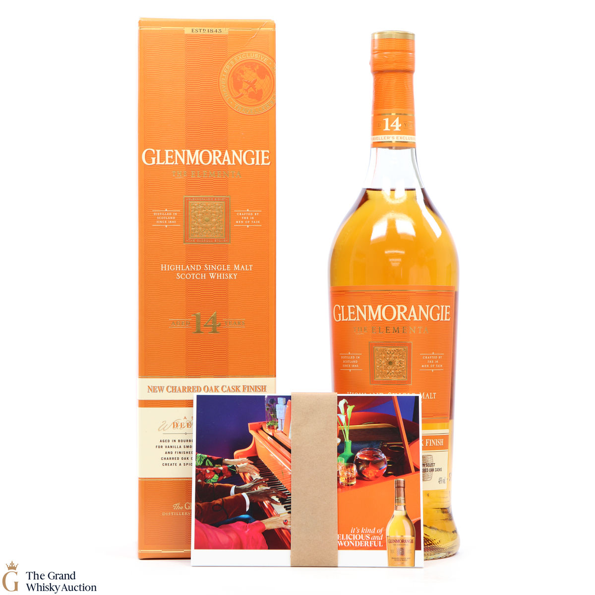 Glenmorangie - 14 Year Old - Elementa (1L) & Postcards