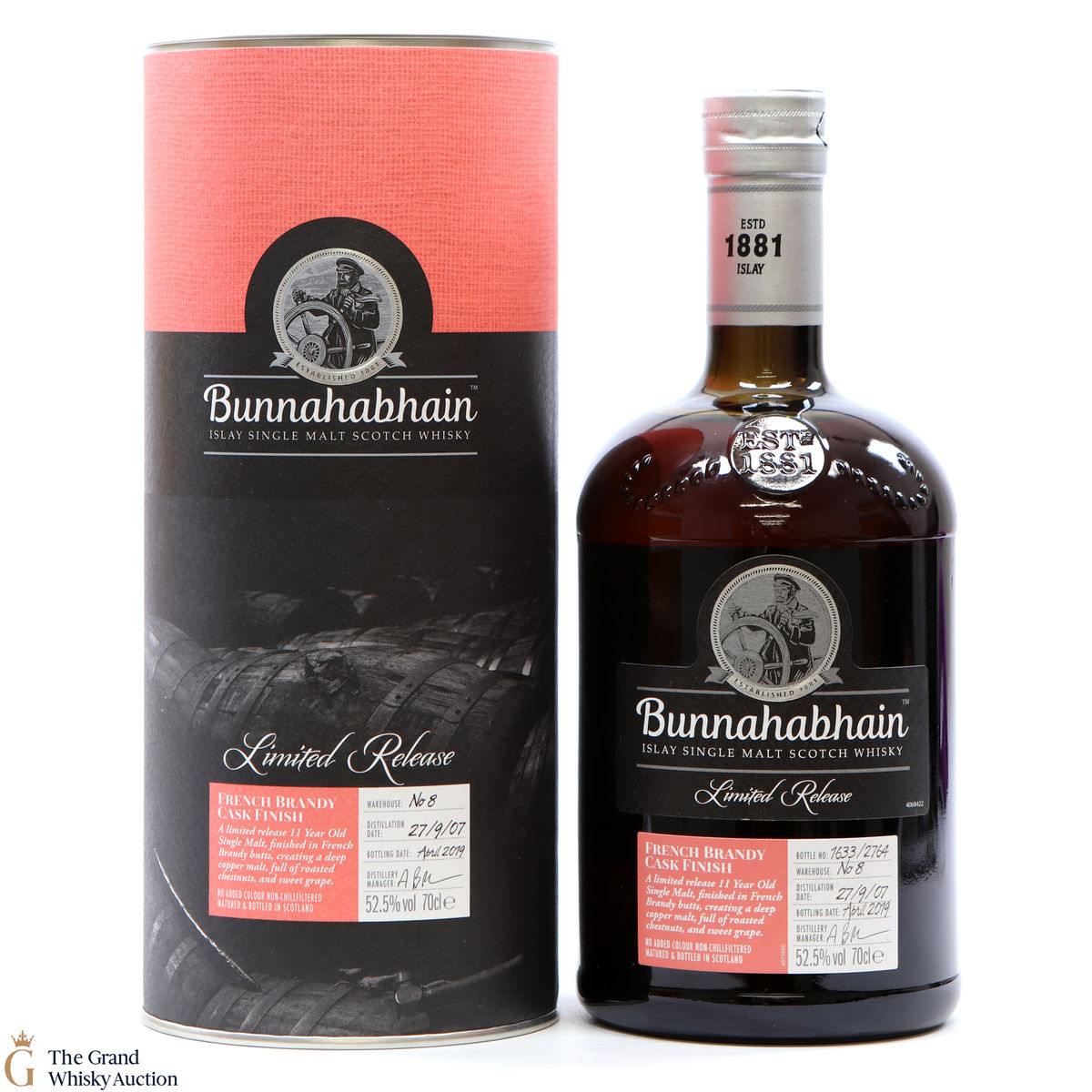 Bunnahabhain - 11 Year Old - 2007 French Brandy Cask