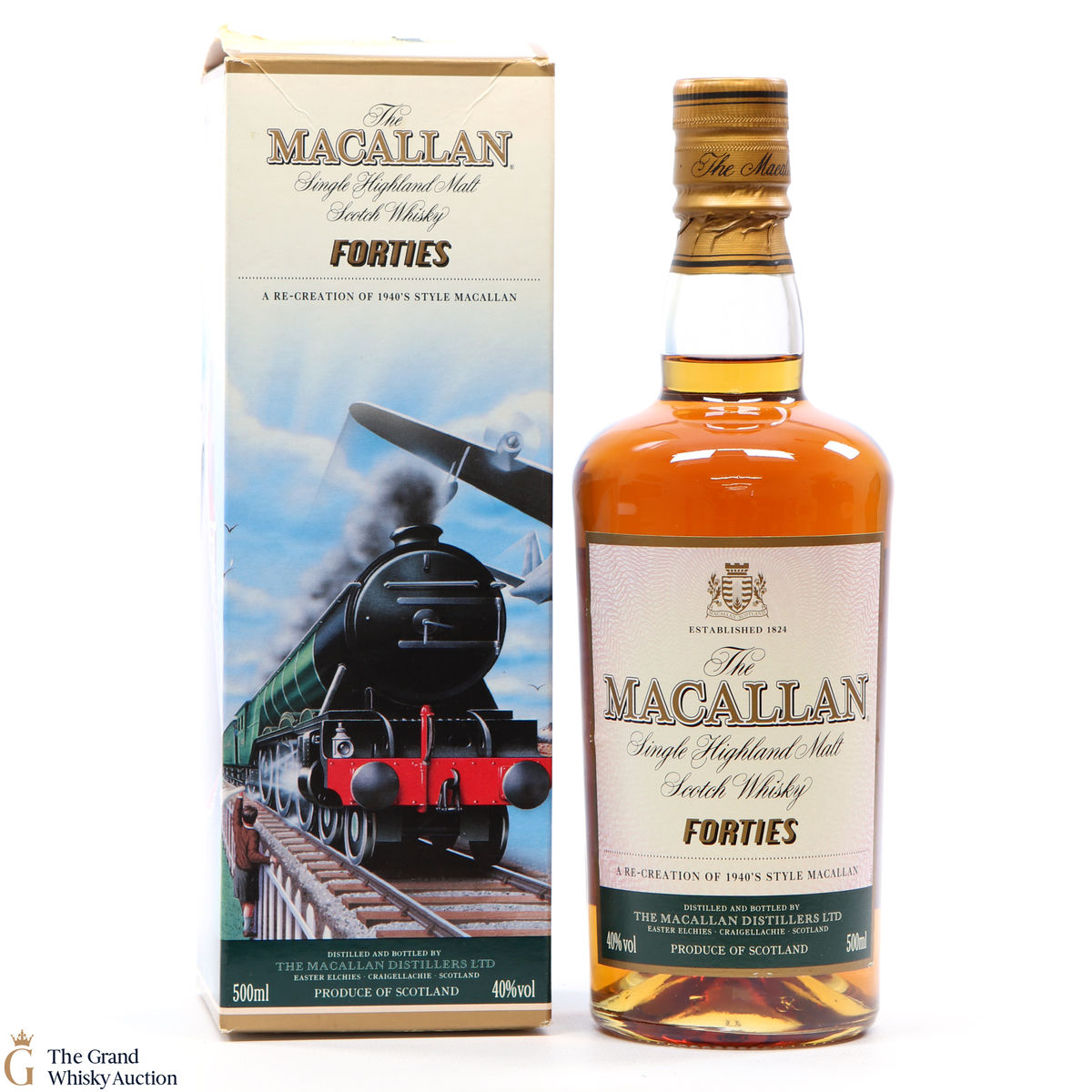 Macallan - Travel Decades Series - Forties (50cl)