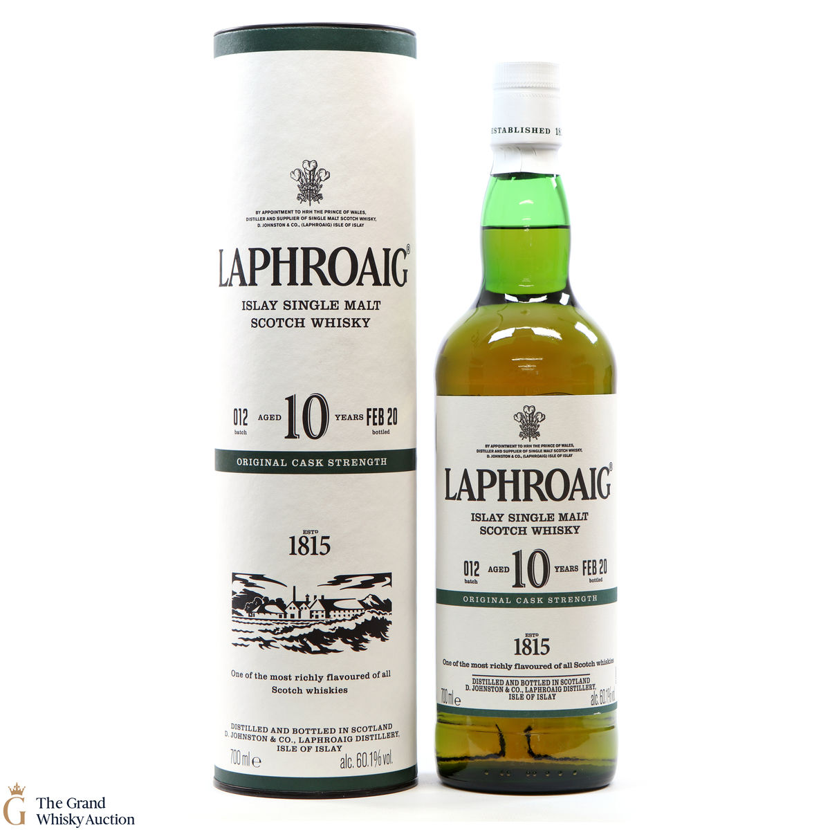 Laphroaig - 10 Year Old - Original Cask Strength Batch #012