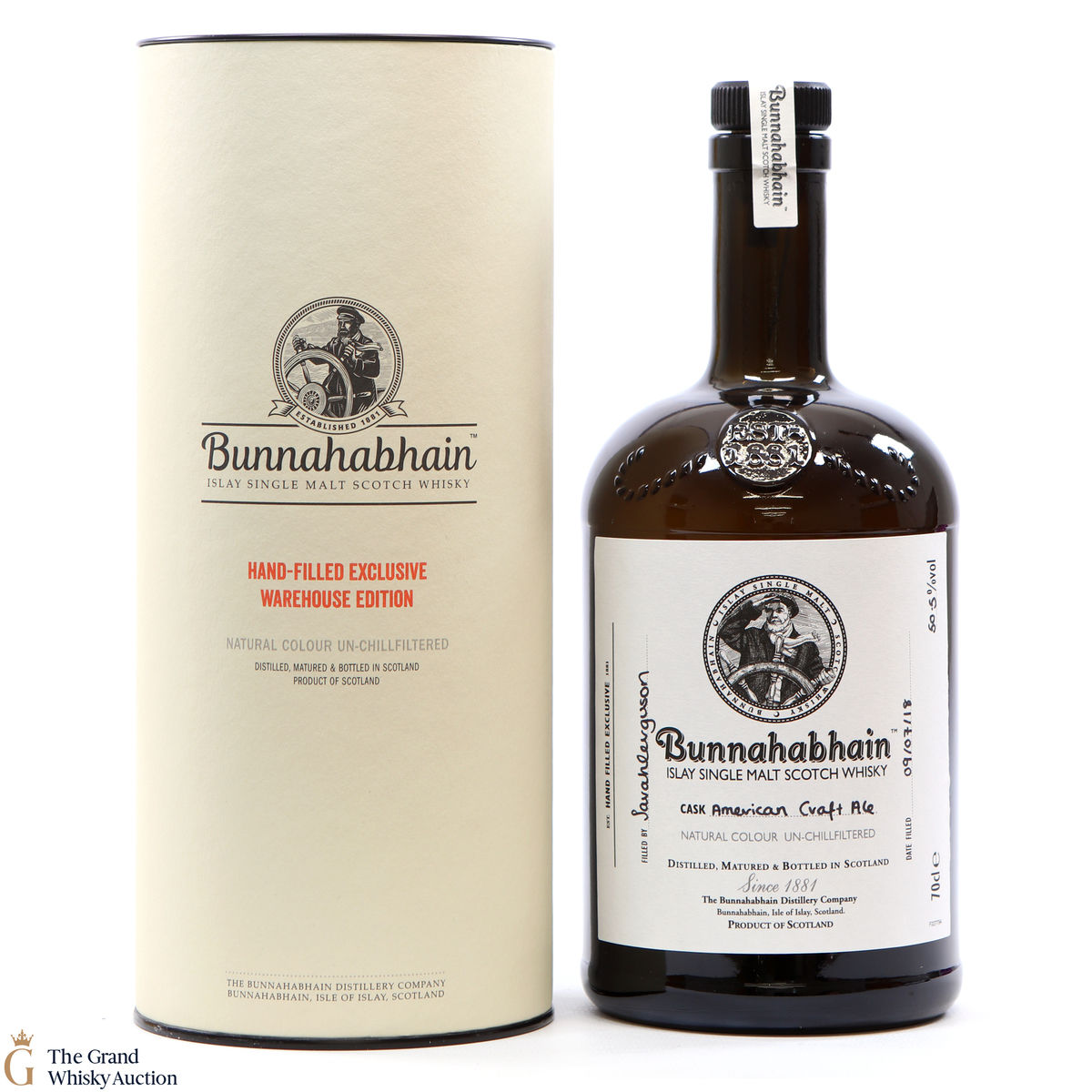 Bunnahabhain - American Craft Ale - Hand Filled