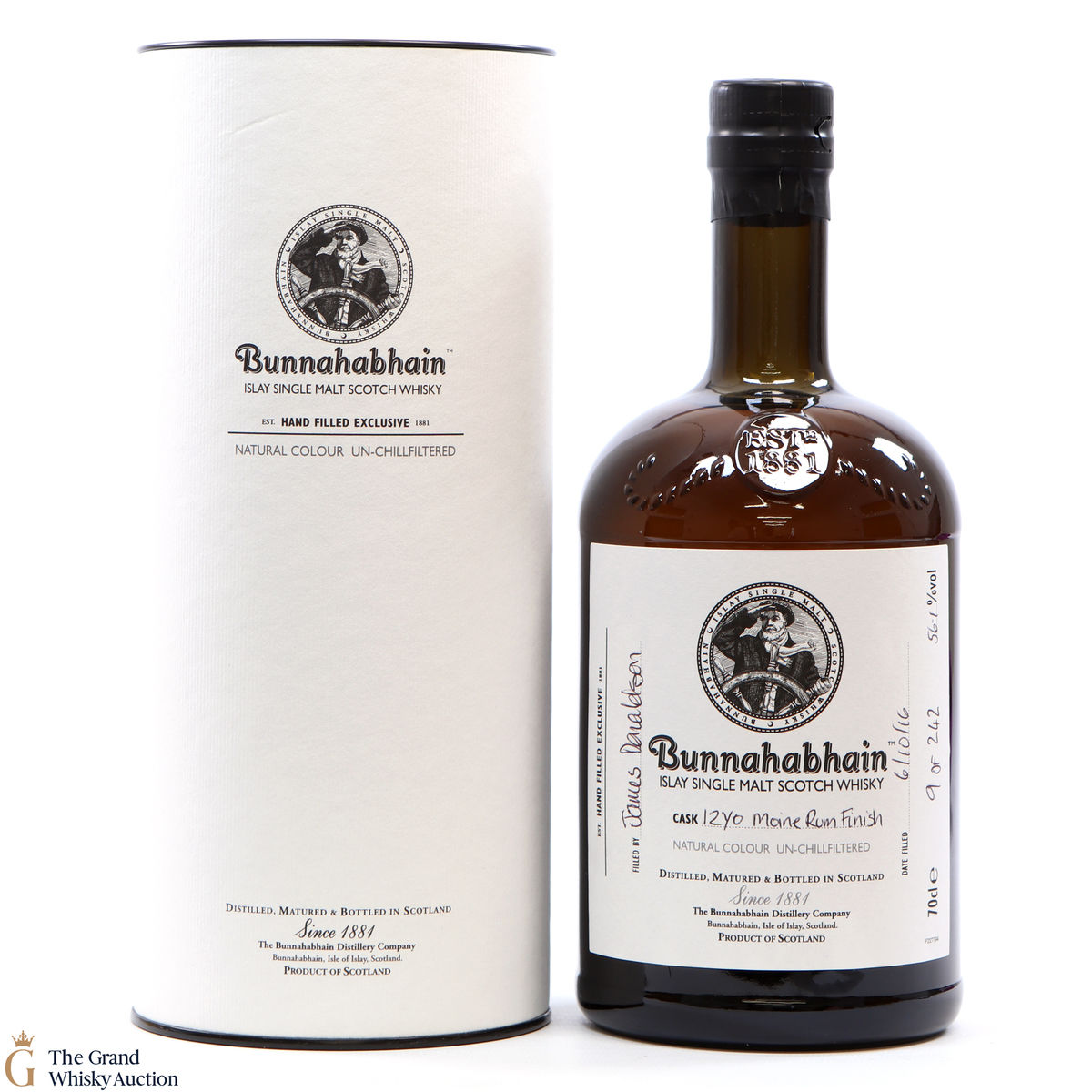 Bunnahabhain - 12 Year Old Moine Rum Finish - Hand filled Exclusive