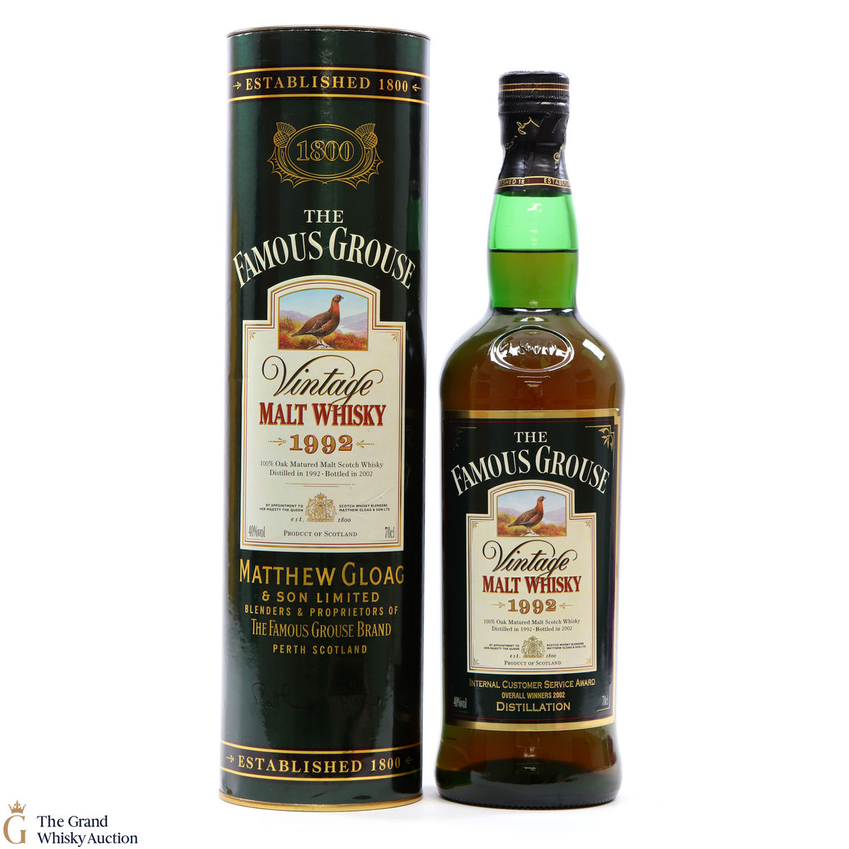 Famous Grouse - 1992 Vintage Matthew Gloag