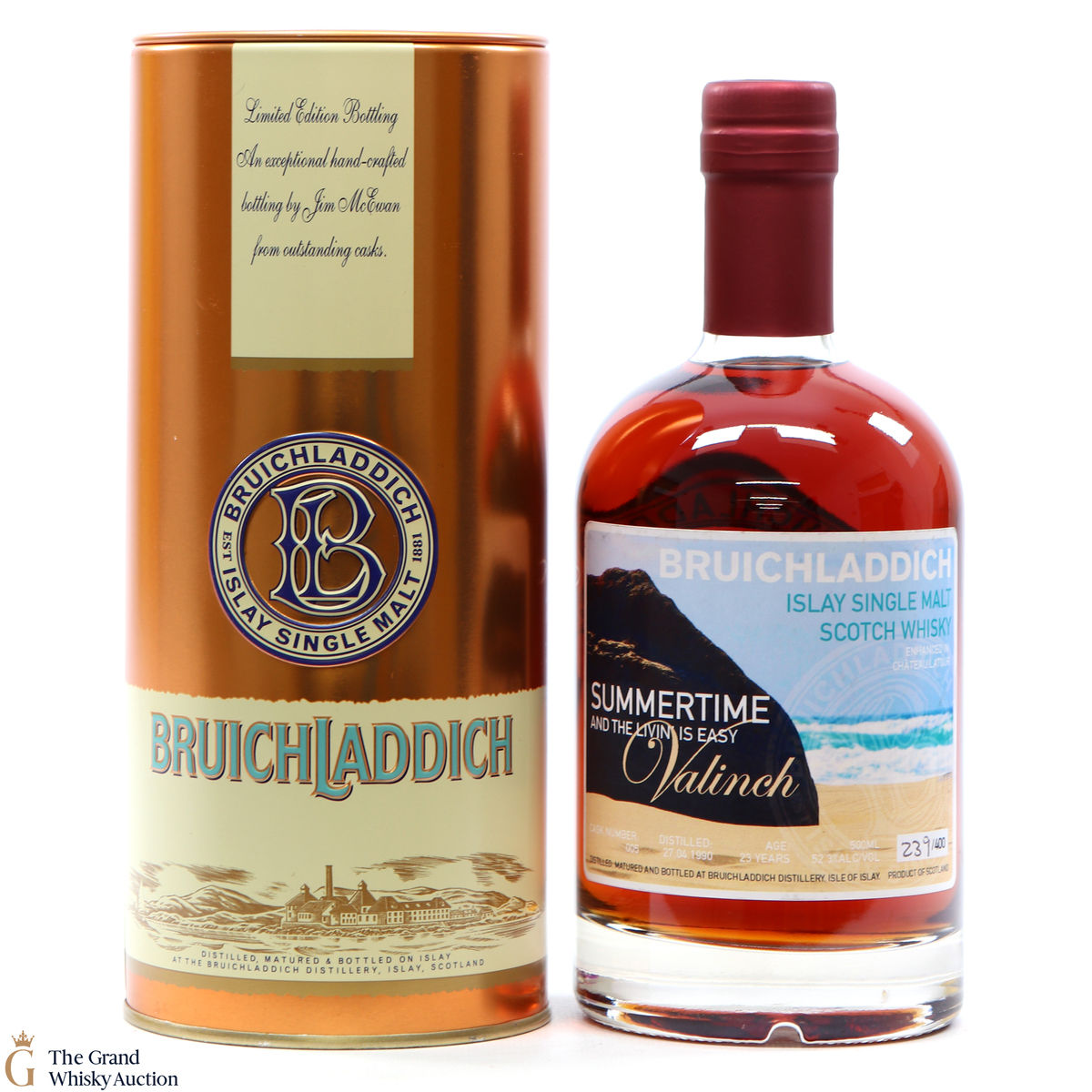 Bruichladdich - 23 Year Old Valinch 'Summertime and livin' is easy" #005 (Signed)