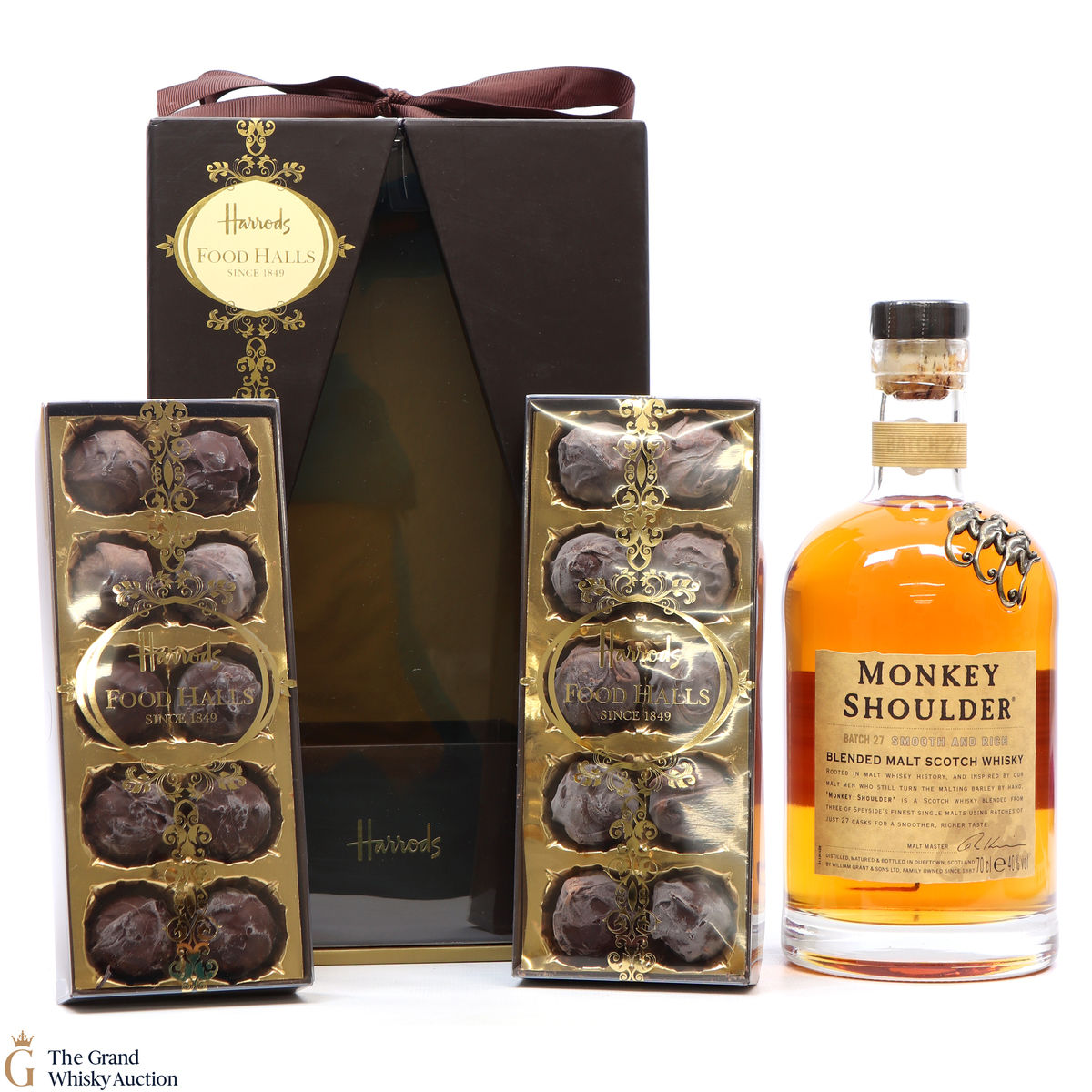 Monkey Shoulder - Batch 27 - Blended Malt - Gift Set 
