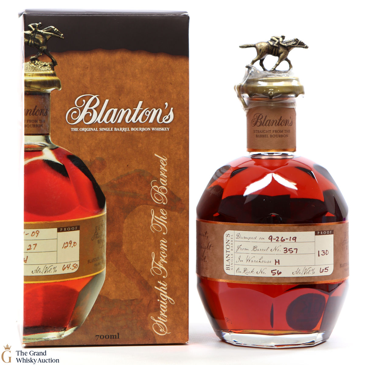 Blanton’s - Straight From The Barrel - Cask Strength