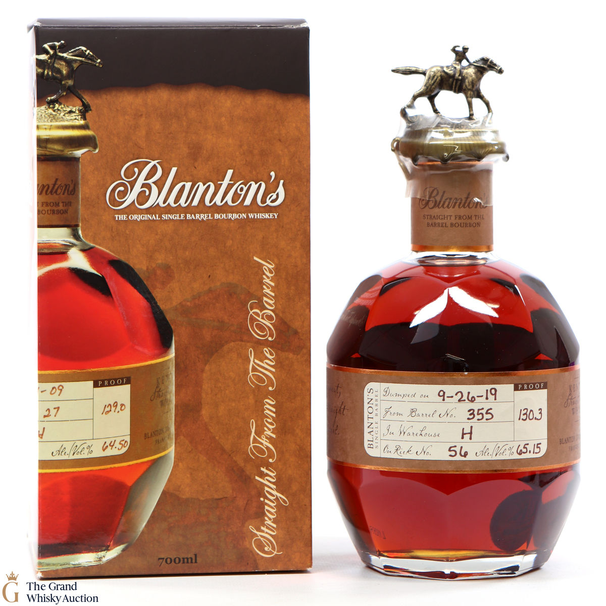 Blanton’s - Straight From The Barrel - Cask Strength
