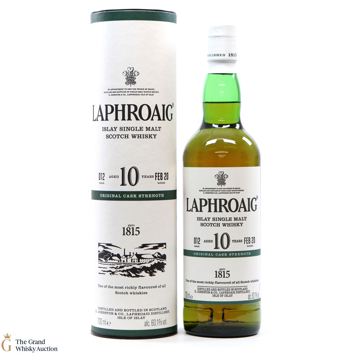 Laphroaig - 10 Year Old - Original Cask Strength Batch #012