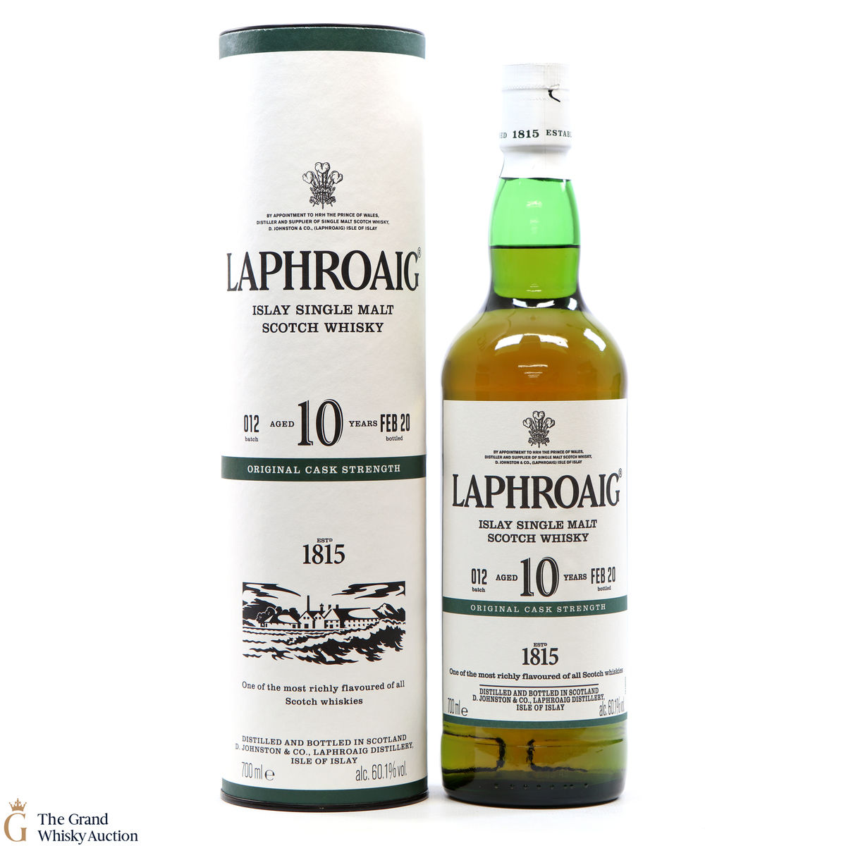Laphroaig - 10 Year Old - Original Cask Strength Batch #012